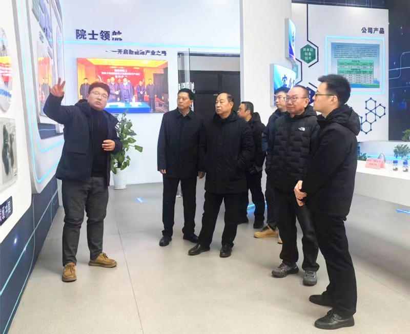 浙江三时纪新材研发总监赴铜陵恒鑫圭碳调研硅碳负极材料项目