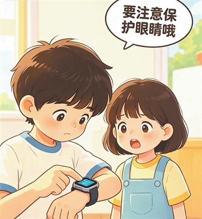 科普知识：避免电话手表损伤孩子视力（名医讲堂）